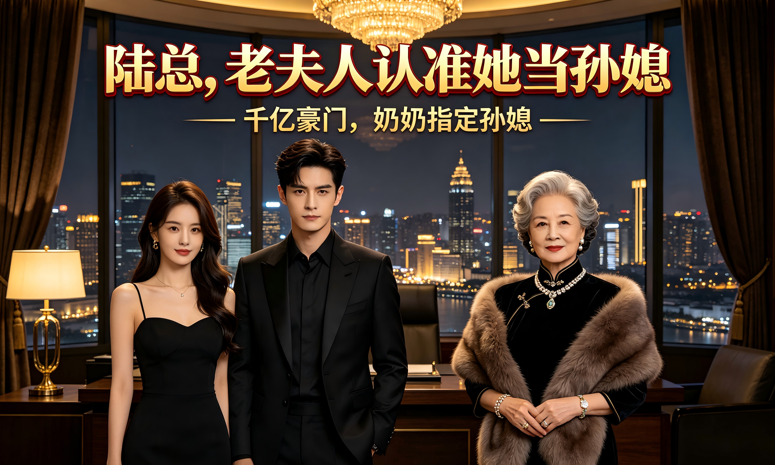 陆总，老夫人认准她当孙媳